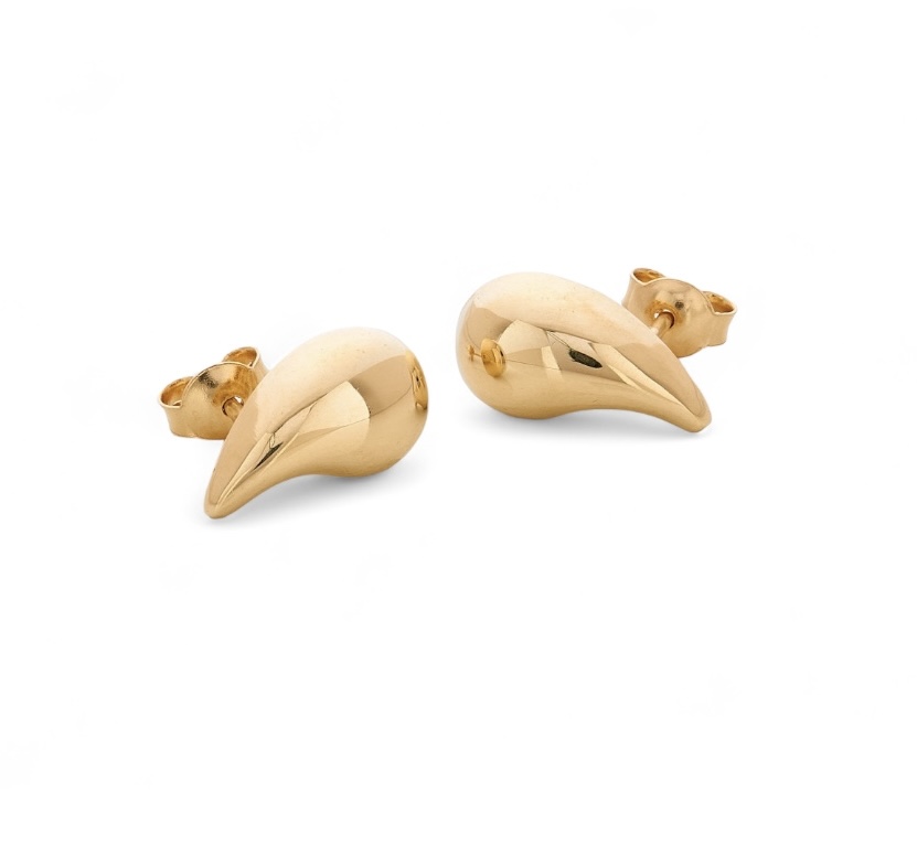 Brincos Gota Em Ouro 18k (750)