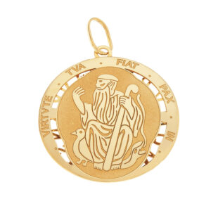 Pingente São Bento Ouro 18K (750)
