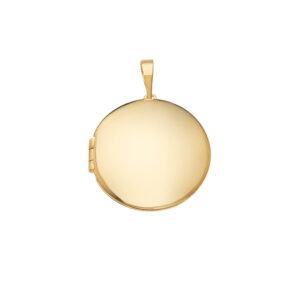 Pingente Relicário Redondo Ouro 18K (750)