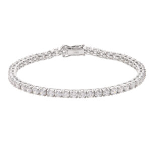 Riviera Ouro Branco 18K 750 (Produto Sob Encomenda )