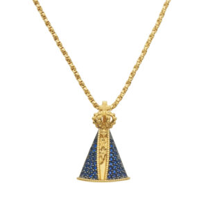 Pingente Nossa Senhora Aparecida Ouro 18K