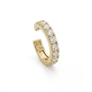 Piercing Helix Cravejado Ouro 18K