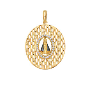 Pingente Nossa Senhora Aparecida Ouro 18K