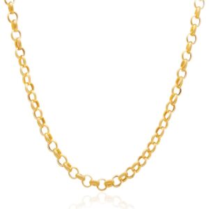Corrente Elo Português Ouro 18K 5.50 mm