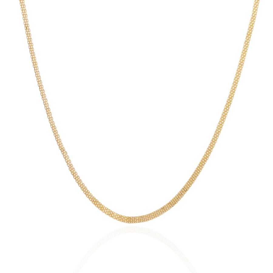 Corrente Bismark Ouro 18K 2.60 mm