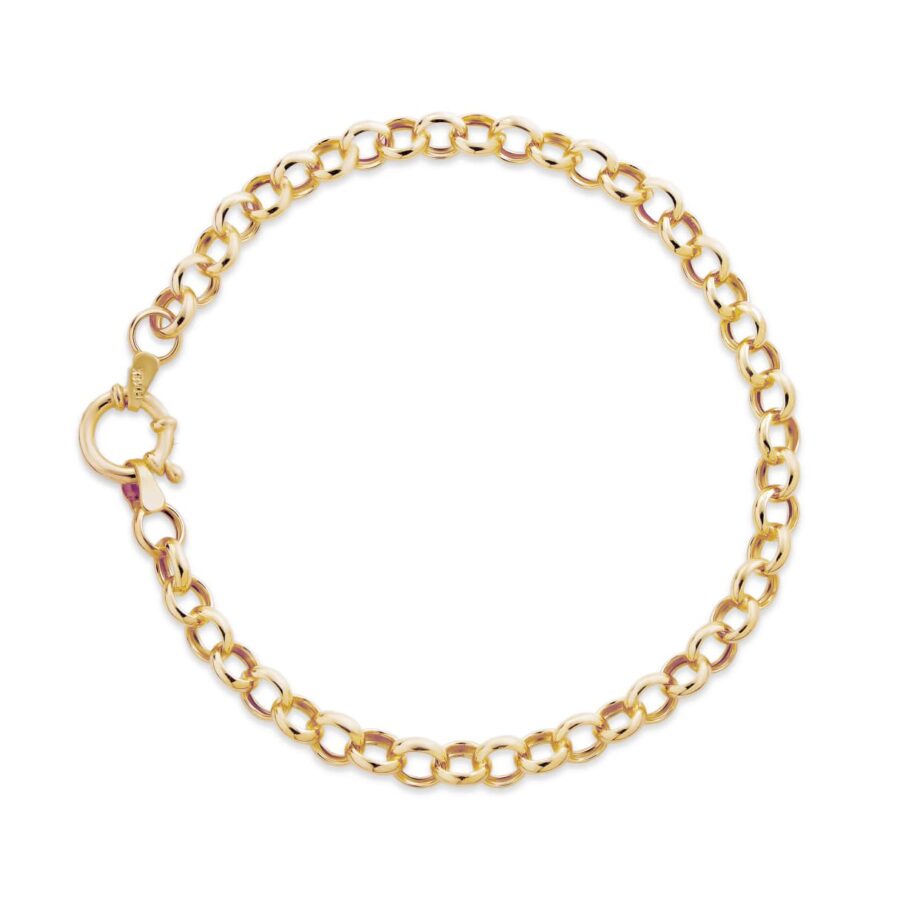 Pulseira Elo Português Ouro 18K 5.50 mm