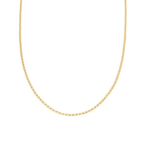 Corrente Elo Português Ouro 18K 2 mm